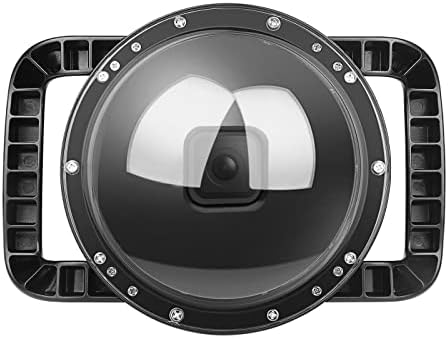 Baoblaze Eylem Kamera Sualtı Dome Lens Su Geçirmez Kapak 45 M Yüksek Şeffaf Git Pro 8 için