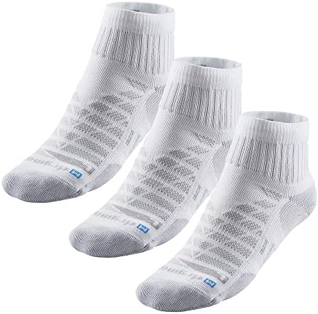 Erkekler ve Kadınlar için Drymax R-Gear Çeyrek Koşu Çorapları (3 Çift)