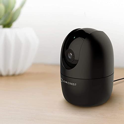 Amcrest Akıllı Ev bebek Monitörü ve WiFi Kamera Paketi, insan Algılama, Otomatik İzleme ve Kamera ve Ses, LCD Ekranlı 1 x Amcrest