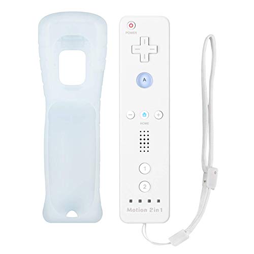 silikon Kılıf ve Bilek Kayışı ile Nintendo Wii / Wii U / Wii Mini ile uyumlu emote Denetleyici