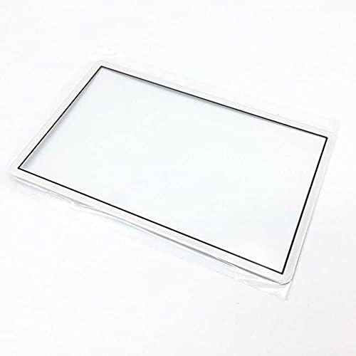 SZLG Üst Üst LCD Ekran Plastik Kapak Kabuk İçin Nintendo Yeni 3DS (Beyaz)