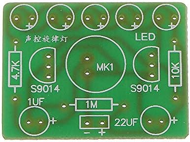 KASILU Dlb0109 DIY Ses Kontrollü Melodi Soluk 5MM Vurgulamak DIY LED Newsbreak Elektronik Eğitim Seti Yüksek Performanslı