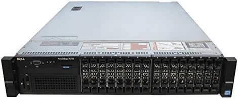Dell PowerEdge R720 Sunucu 2X E5-2690 2.90 Ghz 16 Çekirdekli 192 GB 2X512 GB SSD Rayları (Yenilenmiş)