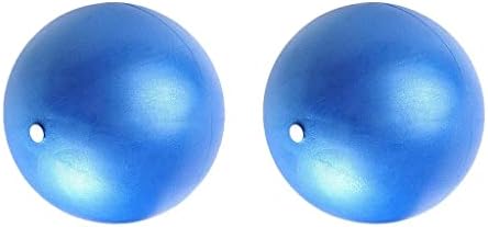Tachiuwa 2X Kadın Erkek Yumuşak 25 cm Yoga Topu Ev Ofis Gym Rahatlatıcı Egzersiz ıçin Mavi
