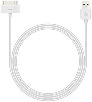 ESK (TM) Sertifikalı 6 Ayaklar 30 Pin USB Şarj Kablosu ile 5 W USB Güç Adaptörü için iPhone 4/4 s, iPhone 3G / 3GS, iPad 1/2/3,